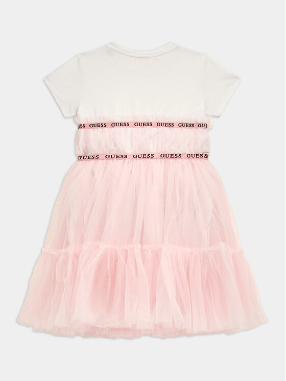 Guess Guess Elegantes Kleid J4RK26 K6YW0 Rosa Regular Fit