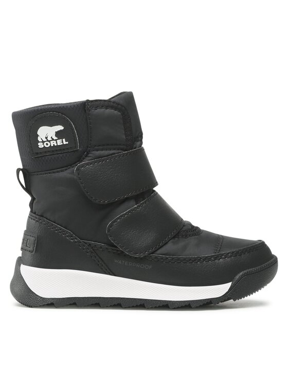 Sorel Sorel Μπότες Χιονιού Childrens Whitney II Strap Wp NC3919-010 Μαύρο