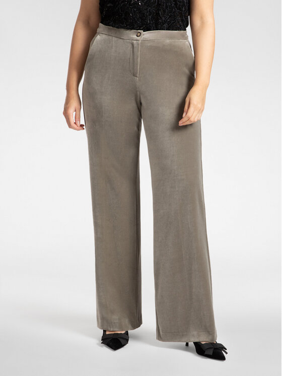 Elena Mirò Elena Mirò Pantaloni di tessuto P165P300369N013 Grigio Regular Fit