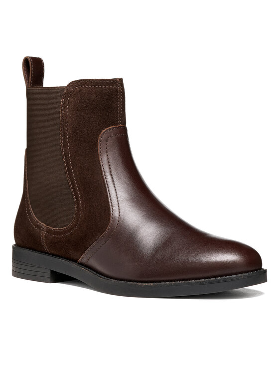 Geox Geox Klassische Stiefeletten D Esmeena D6811D 4322 C6677 Dunkelbraun