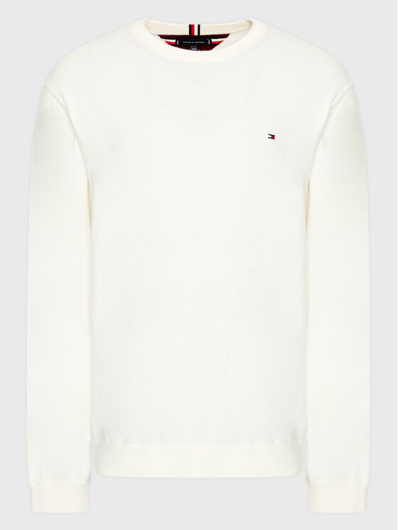 Tommy Hilfiger Tommy Hilfiger Maglione MW0MW28046 Écru Regular Fit