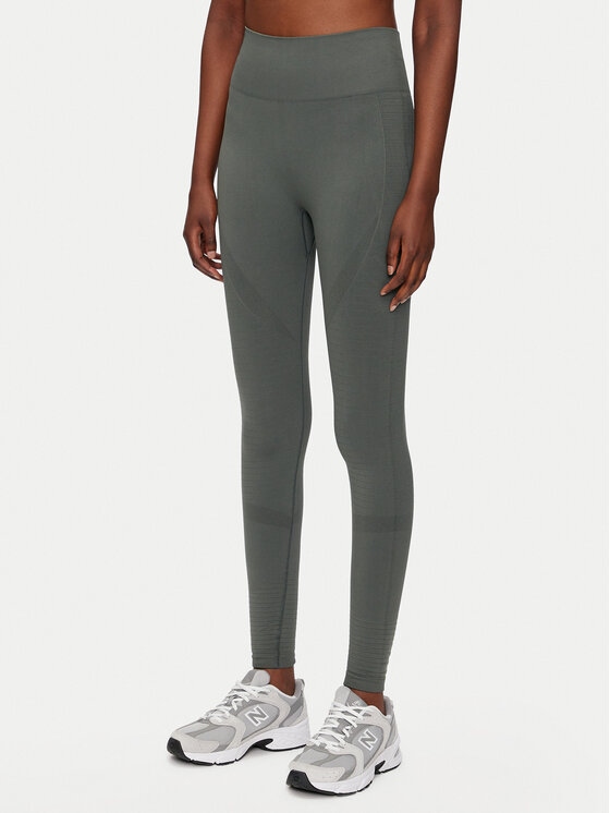 Athlecia Legíny Nagar W Seamless EA203352 Zelená Slim Fit