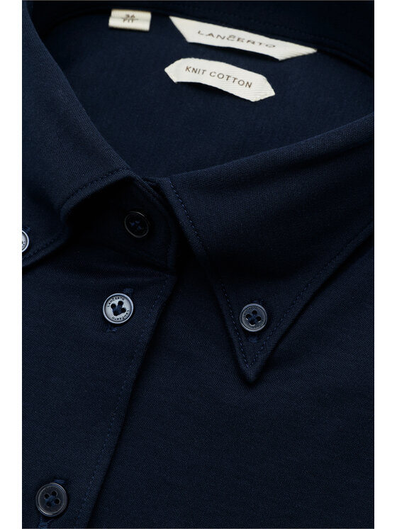 Lancerto Lancerto Koszula Morandi Slim KO073126000065 Granatowy Slim Fit