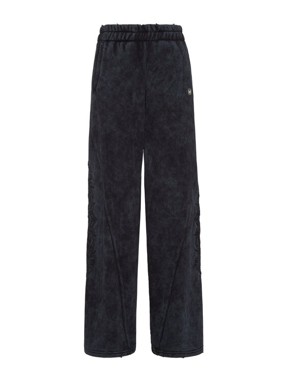 PHILIPP PLEIN PHILIPP PLEIN Spodnie dresowe 26345 Czarny Jogger Fit