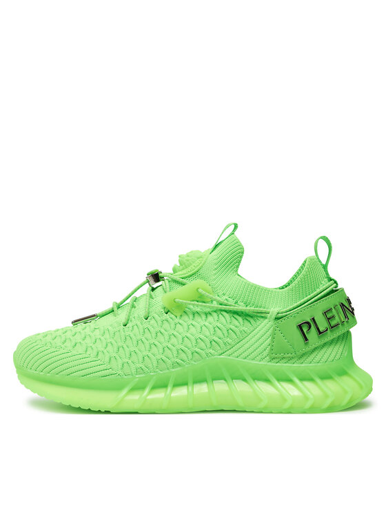 Plein Sport Plein Sport Sneakersy SADS USC0520 STE003N Zielony