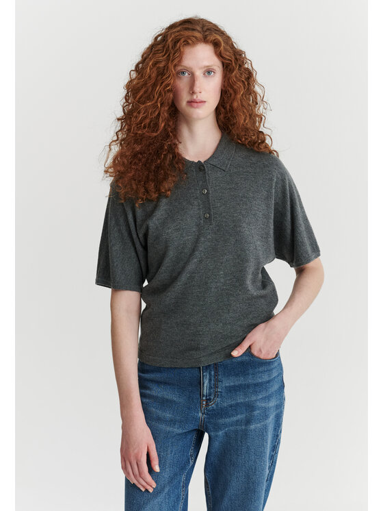 TATUUM TATUUM Bluzka SOBA Szary Loose Fit