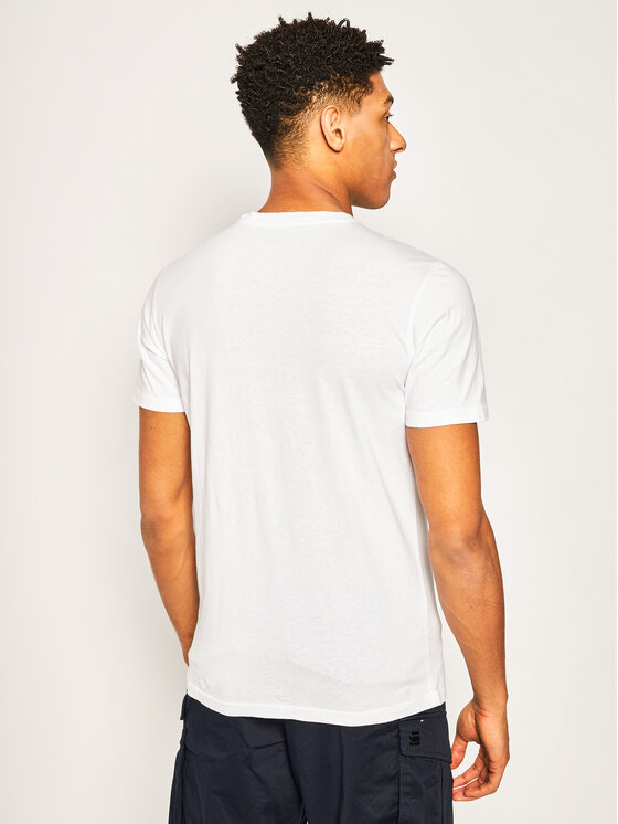 Lee Lee T-Shirt Botanical Print Tee L61IFE01 112113870 Biały Regular Fit
