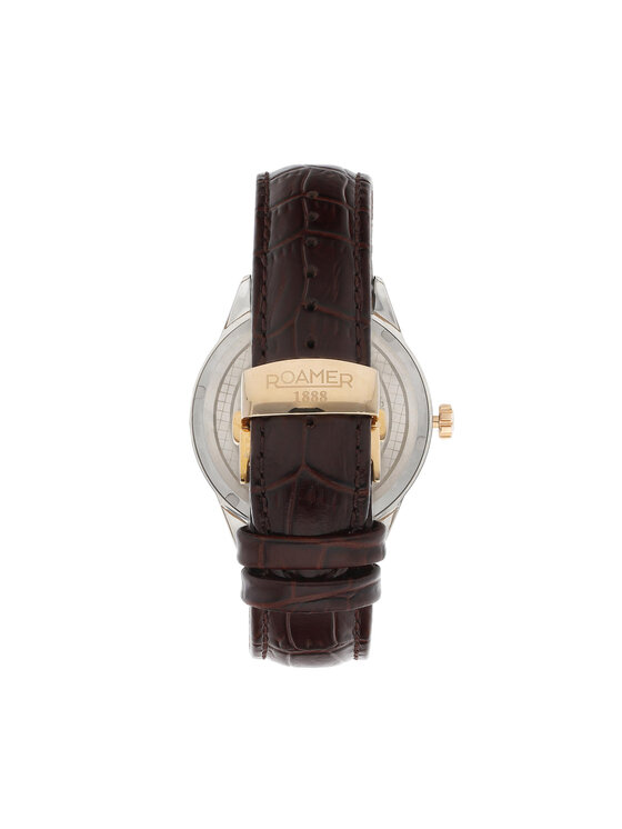 Roamer Orologio Superior 3H 508833 49 15 05 Marrone