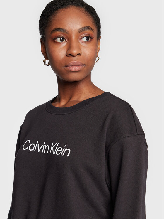 Calvin Klein Performance Calvin Klein Performance Bluza 00GWS2W312 Czarny Regular Fit