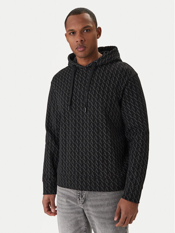 Armani Exchange Armani Exchange Džemperis XM001225 AF11847 FC026 Juoda Regular Fit