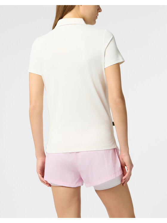 Plein Sport Plein Sport Polo 29194 Biały Regular Fit
