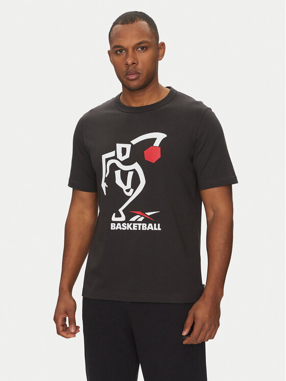 Męski T-Shirt Reebok, Rozmiar XL, Czarny, 100218839