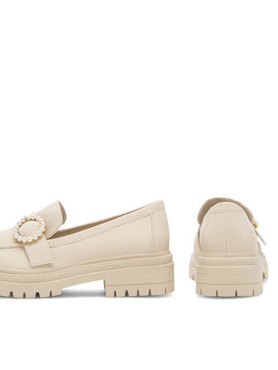 DeeZee DeeZee Loafersy Felizia WS5195-34 Beżowy