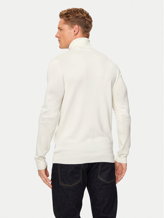Only & Sons Only & Sons Rollkragenpullover Wyler 22020879 Écru Regular Fit