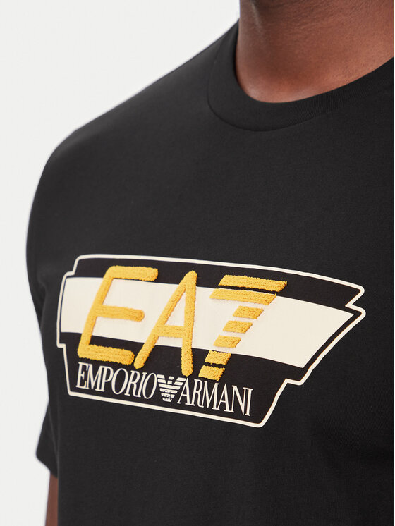 EA7 Emporio Armani EA7 Emporio Armani T-krekls 7M002433 AF12503 UC001 Melns Regular Fit