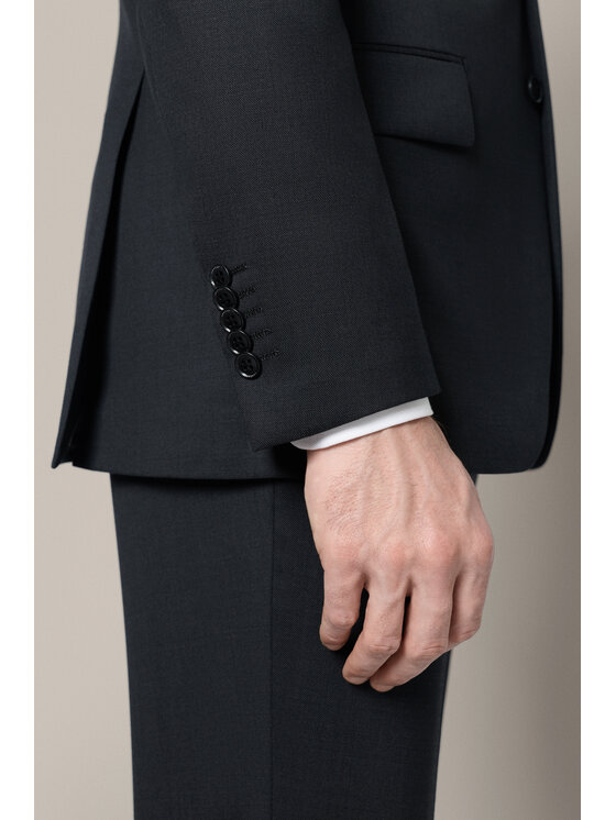 Lancerto Lancerto Garnitur Montoro GA073126000018 Szary Slim Fit