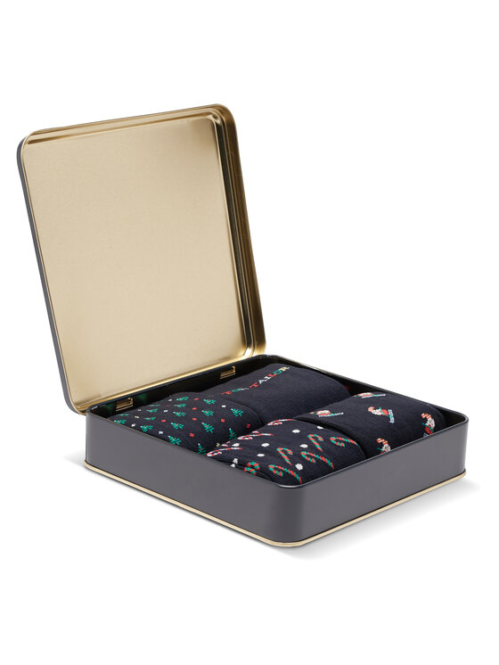 Tom Tailor Tom Tailor Set od 4 para unisex visokih čarapa 90253X Tamnoplava