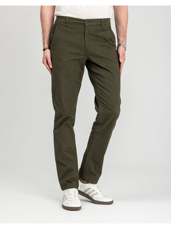 Marcus Marcus Pantaloni chino Gerry Chino 5052 Verde Regular Fit