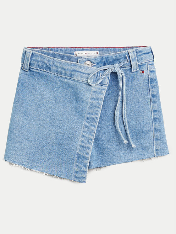 Tommy Hilfiger Tommy Hilfiger Szorty jeansowe KG0KG07919 Niebieski Regular Fit