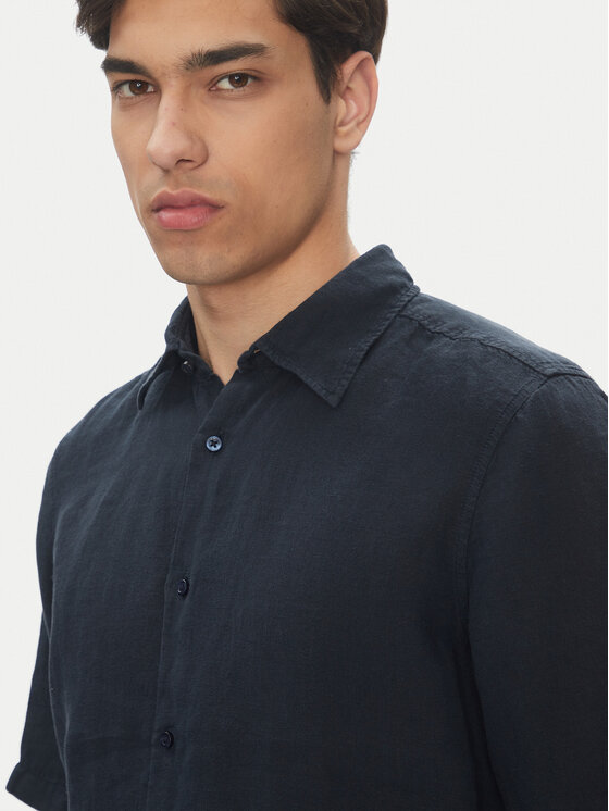 BOSS BOSS Koszula 50537382 Granatowy Regular Fit
