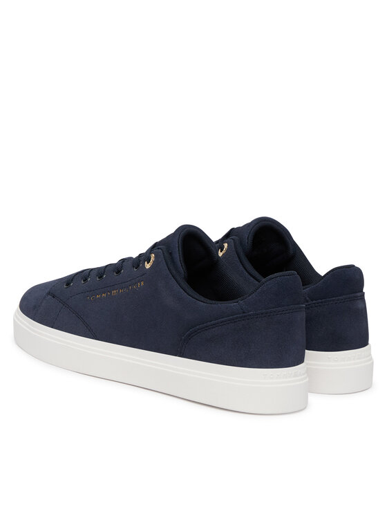 Tommy Hilfiger Tommy Hilfiger Laisvalaikio batai Logo Cupsole Trainers FW0FW09109 Tamsiai mėlyna