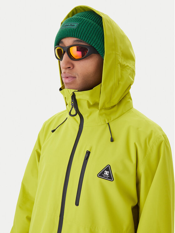 DC Shoes DC Shoes Snowboard jakna Basis 30k ADYTJ03059 Zelena Regular Fit