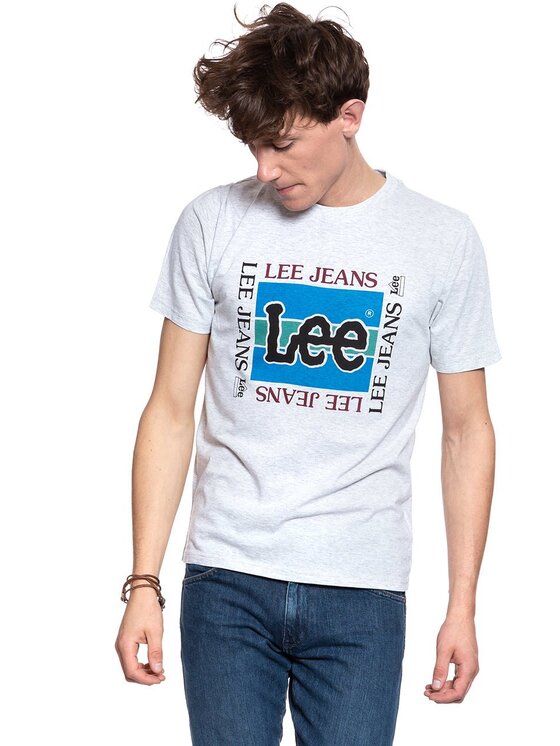 Lee Lee T-shirt ETRO LOGO TEE SHARP Grigio Regular Fit