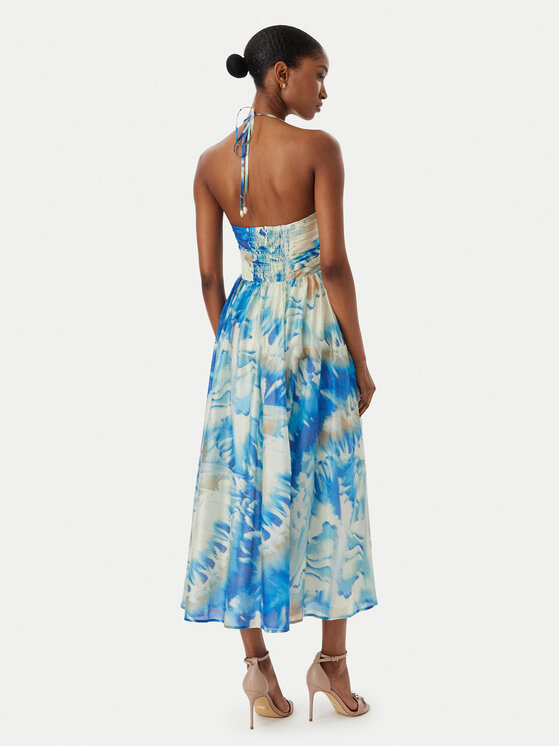 Marciano Guess Marciano Guess Cocktail obleka G6GK53 W1985 Modra Regular Fit