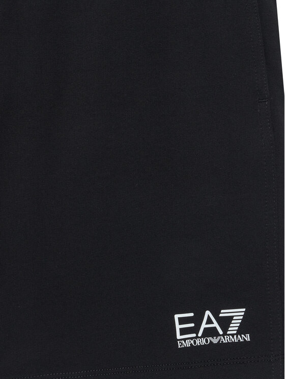 EA7 Emporio Armani EA7 Emporio Armani Set tricou și pantaloni scurți 7B000043 AF10378 UC001 Negru Regular Fit