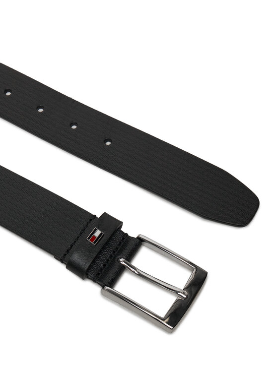 Tommy Hilfiger Tommy Hilfiger Vyriškas Diržas AM0AM13015 Juoda