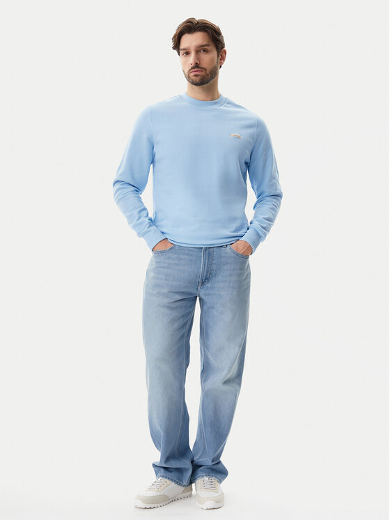Calvin Klein Jeans Calvin Klein Jeans Majica dugih rukava J30J327530 Svijetloplava Regular Fit