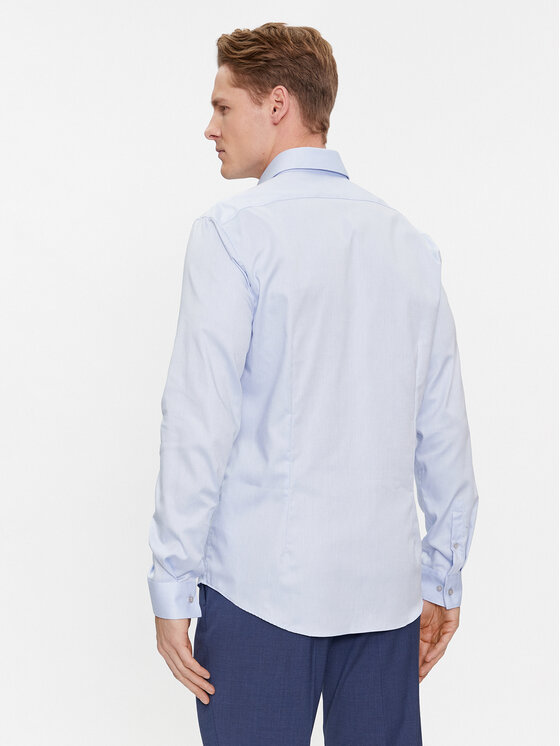 Calvin Klein Calvin Klein Košile K10K108426 Modrá Slim Fit