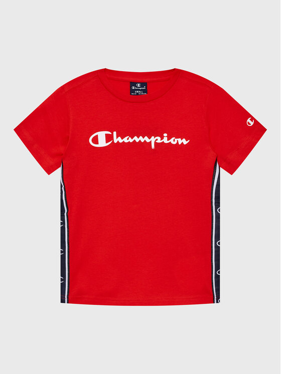 Champion Majica 306329 Rdeča Regular Fit