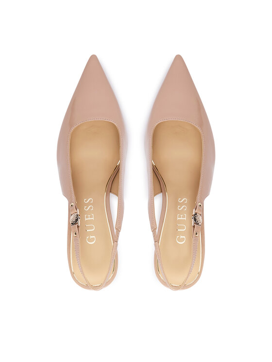 Guess Guess High Heels FLTNAS LEP05 Dunkelbeige