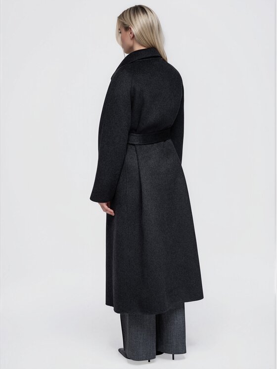 Ombre Ombre Kabát pro přechodné období OW-CT-E0037 Černá Regular Fit