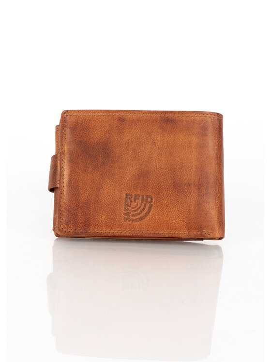 Mustang Mustang Portafoglio da uomo DENIMO WALLET Marrone