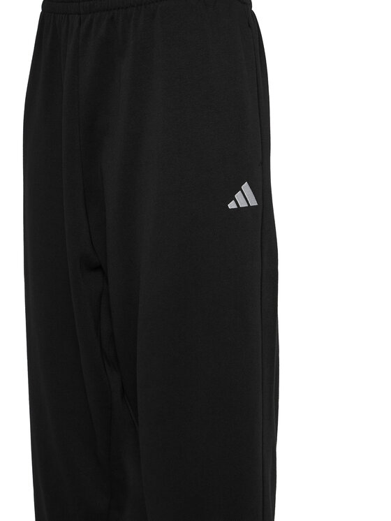 adidas adidas Tepláková súprava 3-Stripes Fleece KY2284 Čierna Regular Fit