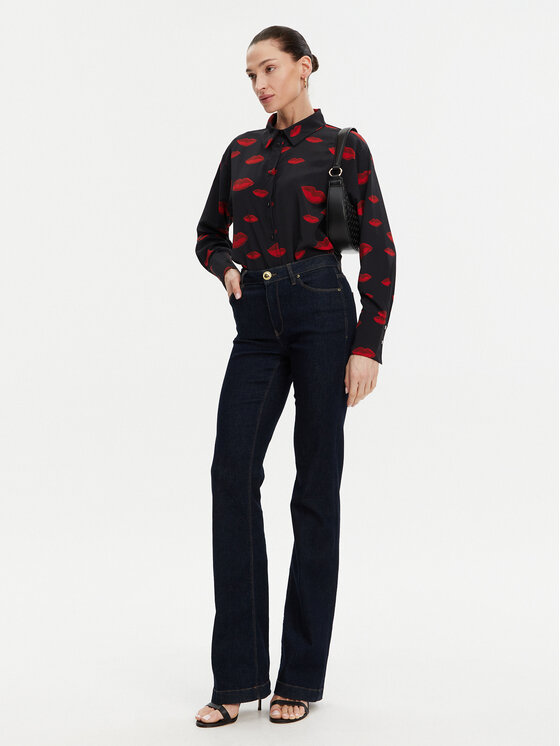 Morgan Morgan Krekls 251-CKISS.F Melns Regular Fit