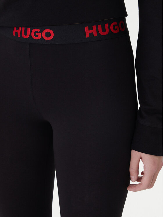 HUGO Hugo Legginsy 50495304 Czarny Skinny Fit
