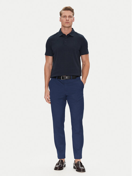 JOOP! JOOP! Polo majica 17 JJ-10Preston 30045540 Mornarsko modra Modern Fit