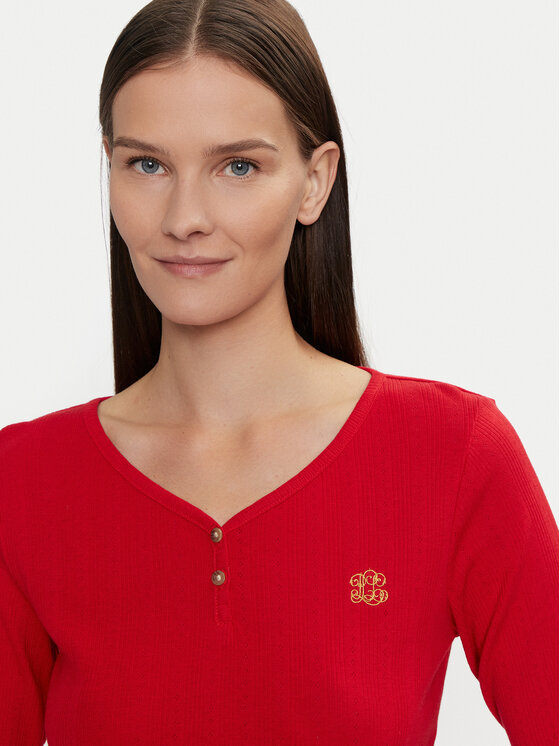 LAUREN RALPH LAUREN LAUREN RALPH LAUREN Pižama ILN72374F Rdeča Regular Fit