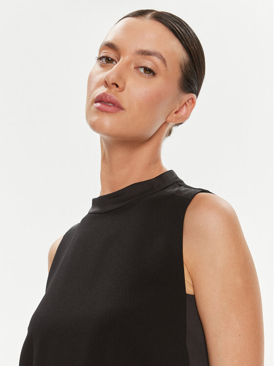 Marella Marella Sukienka codzienna Mariacarla 2332210833 Czarny Relaxed Fit