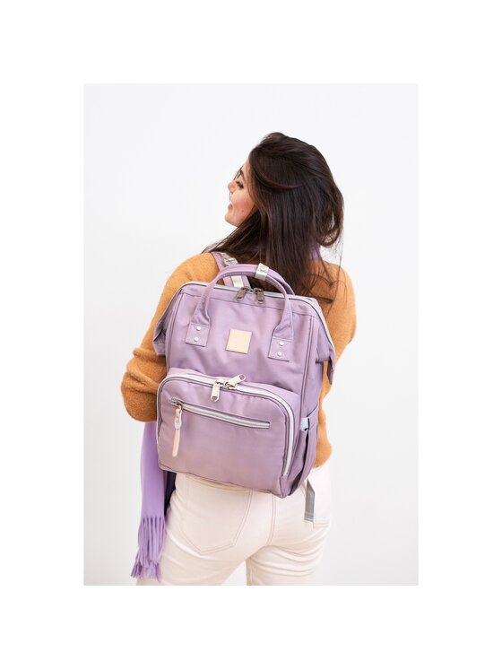 Himawari Himawari Plecak No. 45 Keeper Fioletowy