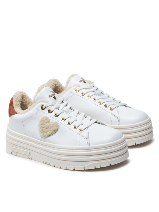 LOVE MOSCHINO LOVE MOSCHINO Tossud JA15366G0LIAR10A Valge