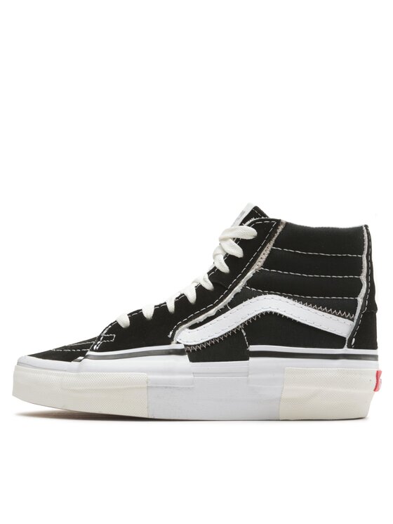 Vans Vans Πάνινα παπούτσια Sk8-Hi Reconstruct VN0005UK6BT1 Μαύρο