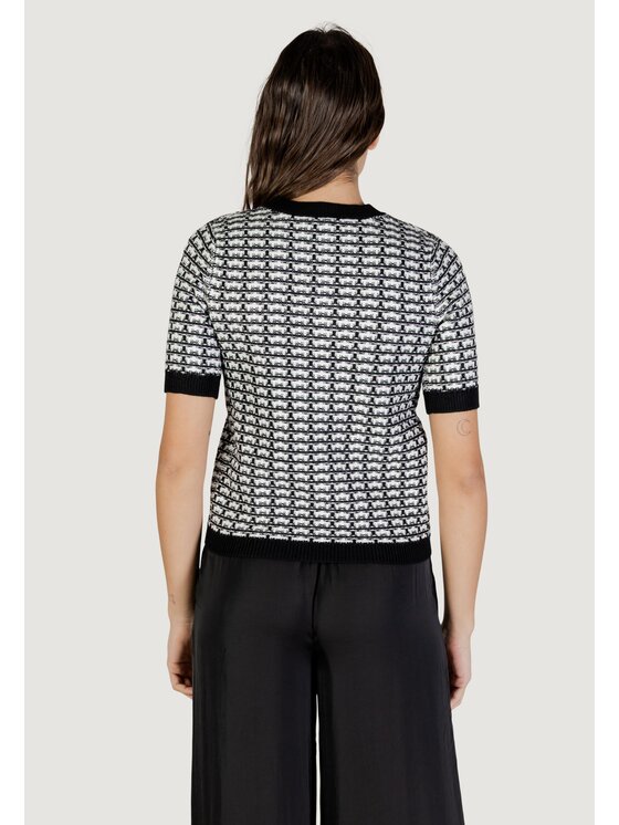 Morgan De Toi Morgan De Toi Maglione 251-MORESA Nero Short Fit