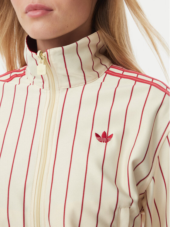 adidas adidas Bluza Reversible Firebird Track Top KT1850 Beżowy Regular Fit