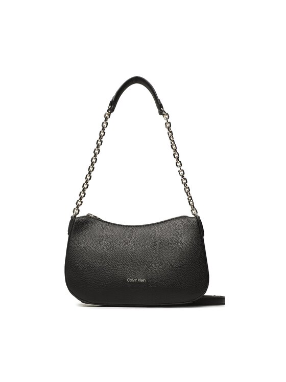 Calvin Klein Calvin Klein Torbica Re-Lock Dbl Shoulder Bag K60K610183 Crna