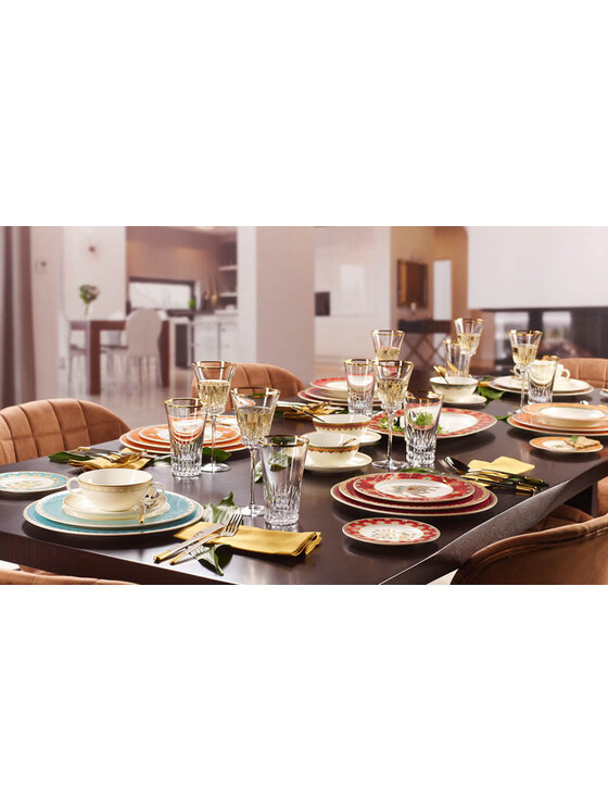 Villeroy & Boch Villeroy & Boch Kieliszek do wody Grand Royal Gold Villeroy & Boch Przezroczysty