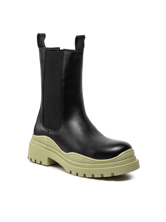 DeeZee DeeZee Μποτάκια με λάστιχο ZAL90152-1 Μαύρο